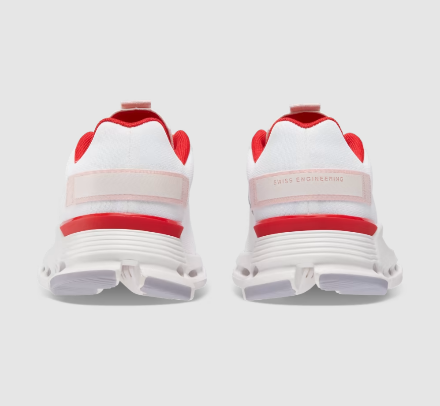 On Cloud Shoes Canada Men's Cloudnova Form-White | Red