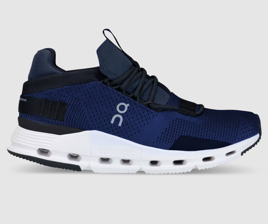 On Cloud Shoes Canada Men's Cloudnova-Navy | White