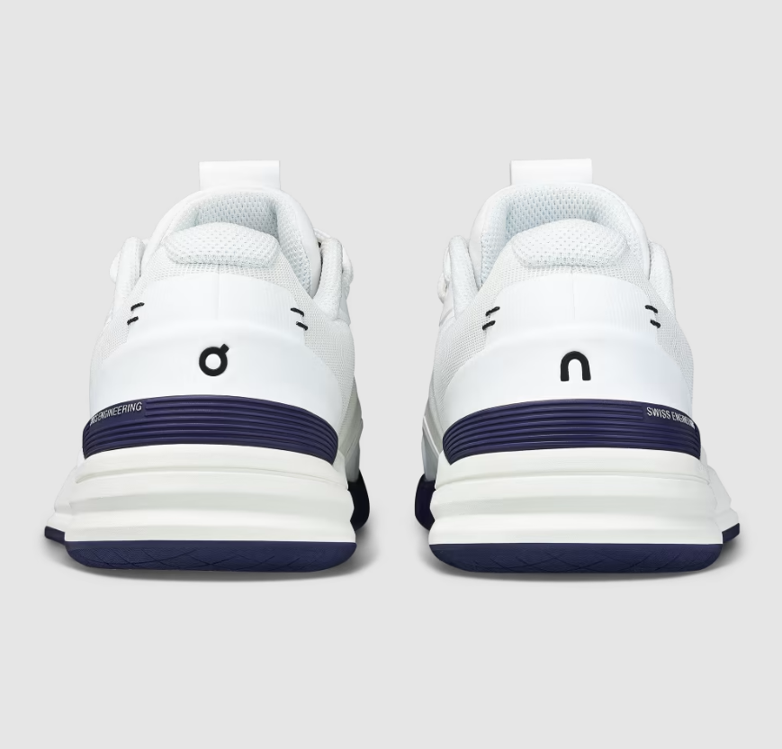 On Cloud Shoes Canada Men's THE ROGER Pro-White | Acai - Click Image to Close