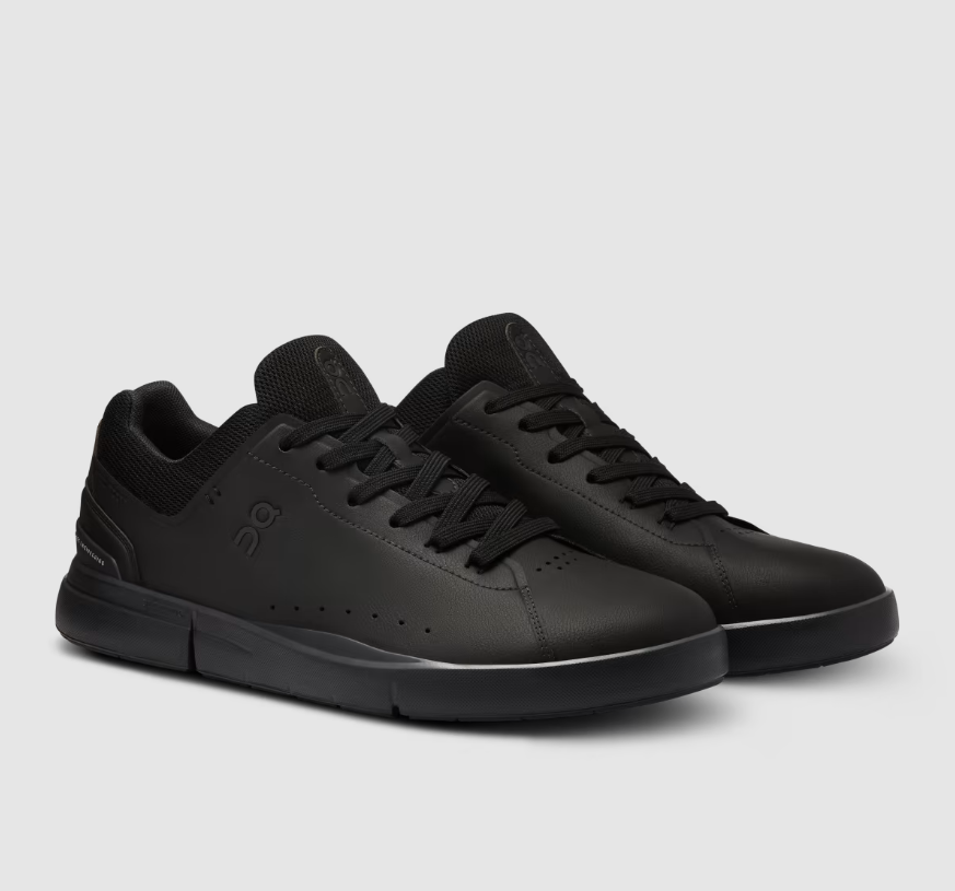 On Cloud Shoes Canada Men's THE ROGER Advantage-All Black - Click Image to Close