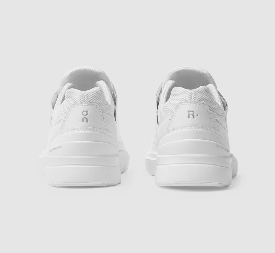 On Cloud Shoes Canada Men's THE ROGER Advantage-All White - Click Image to Close