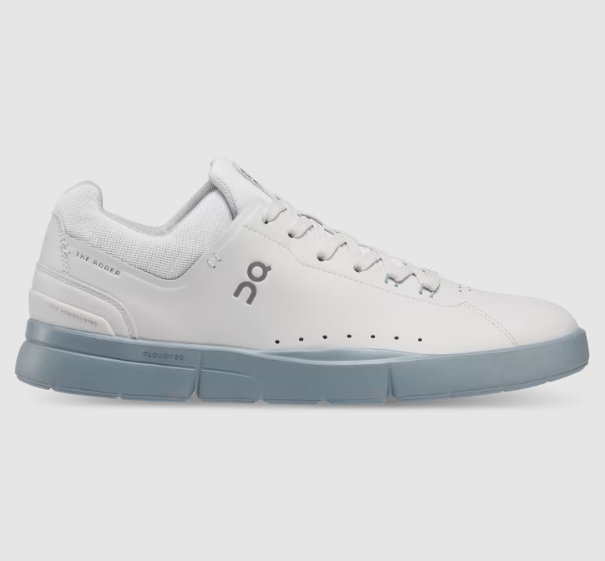 On Cloud Shoes Canada Men's THE ROGER Advantage-White | Chambray