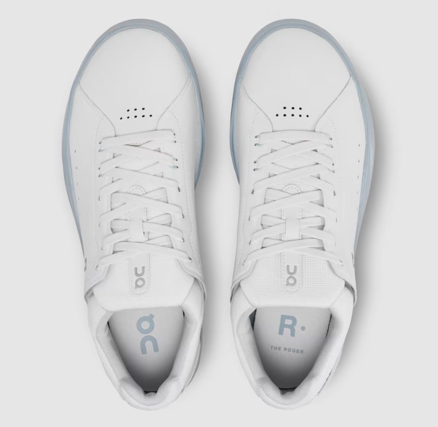 On Cloud Shoes Canada Men's THE ROGER Advantage-White | Chambray