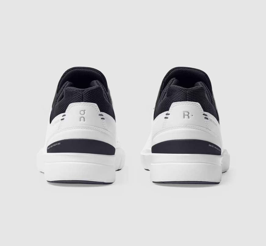 On Cloud Shoes Canada Men's THE ROGER Advantage-White | Midnight - Click Image to Close