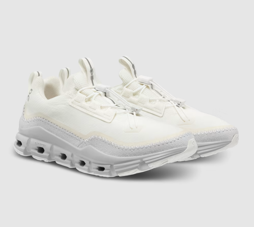 On Cloud Shoes Canada Women's Cloudaway-Undyed-White | Glacier - Click Image to Close