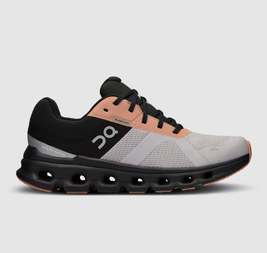 On Cloud Shoes Canada Men's Cloudrunner Waterproof-Fade | Black - Click Image to Close