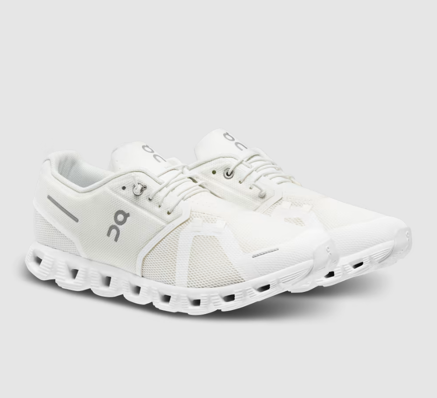 On Cloud Shoes Canada Women's Cloud 5-Undyed-White | White - Click Image to Close