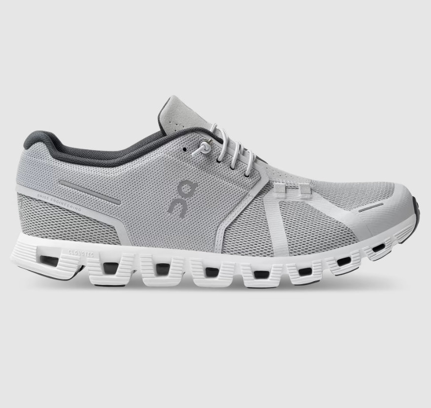 On Cloud Shoes Canada Men's Cloud 5-Glacier | White