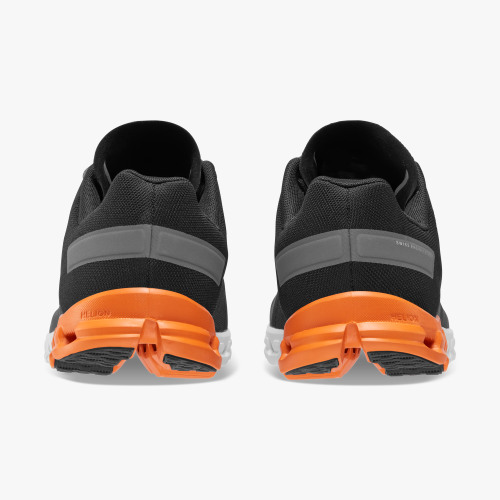 On Cloud Shoes Canada Men's Cloudflow-Black | Turmeric - Click Image to Close