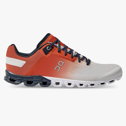 On Cloud Shoes Canada Men's Cloudflow-Rust | Eclipse