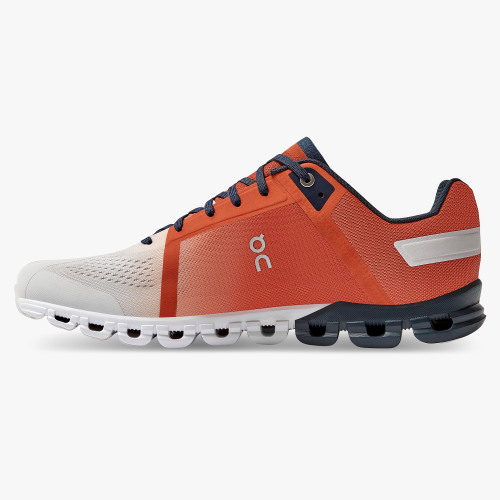 On Cloud Shoes Canada Men's Cloudflow-Rust | Eclipse - Click Image to Close