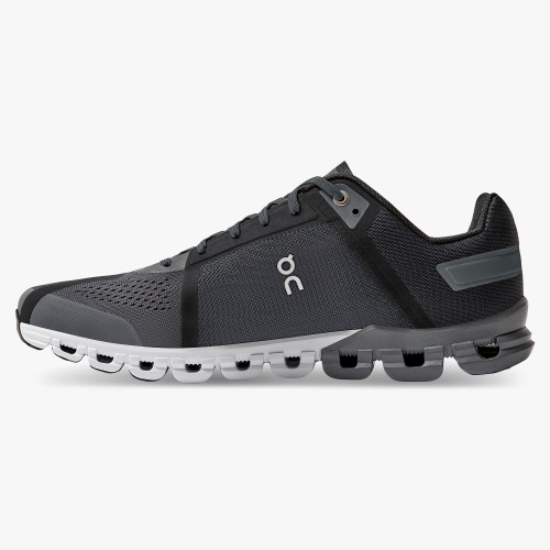 On Cloud Shoes Canada Men's Cloudflow-Black | Asphalt