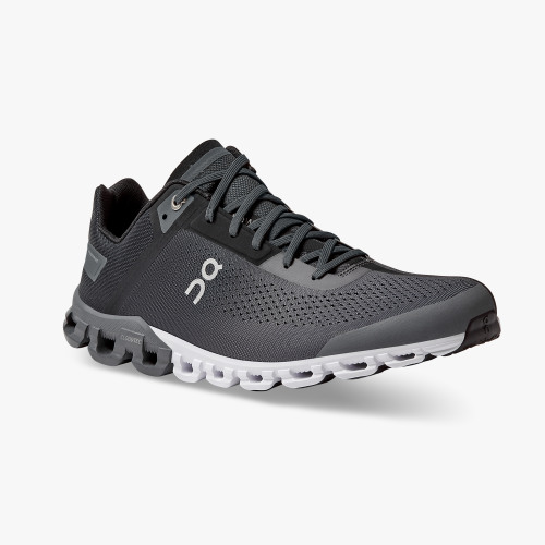 On Cloud Shoes Canada Men's Cloudflow-Black | Asphalt