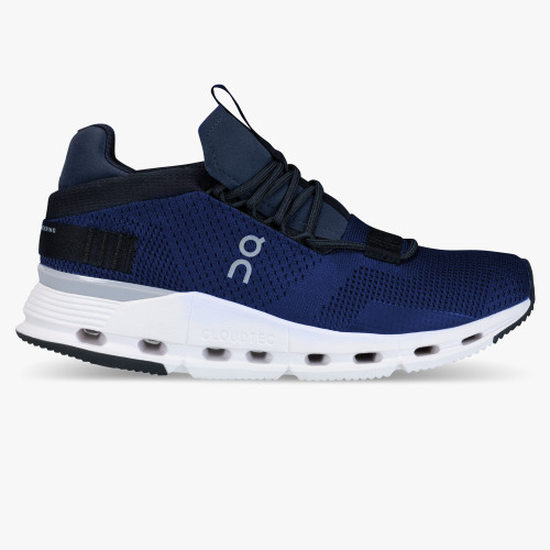 On Cloud Shoes Canada Women's Cloudnova-Navy | White