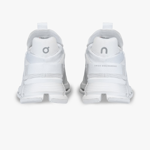 On Cloud Shoes Canada Men's Cloudnova-All | White - Click Image to Close