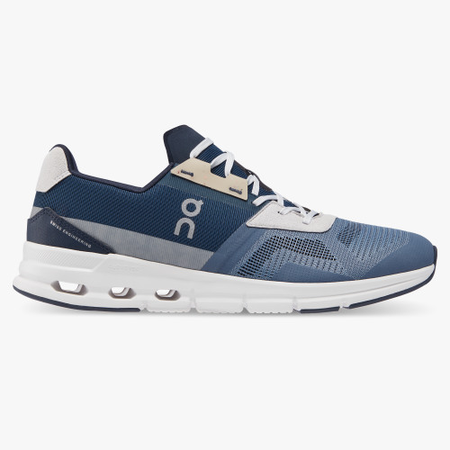 On Cloud Shoes Canada Men's Cloudrift-Metal | Navy - Click Image to Close