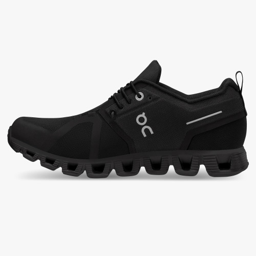 On Cloud Shoes Canada Women's Cloud 5 Waterproof-All | Black - Click Image to Close