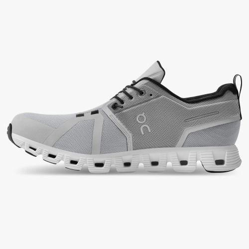 On Cloud Shoes Canada Women's Cloud 5 Waterproof-Glacier | White - Click Image to Close