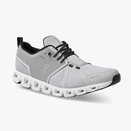 On Cloud Shoes Canada Women's Cloud 5 Waterproof-Glacier | White