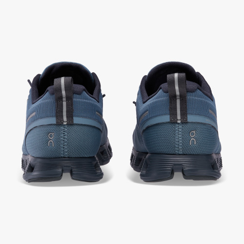 On Cloud Shoes Canada Women's Cloud 5 Waterproof-Metal | Navy