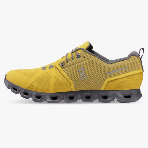 On Cloud Shoes Canada Men's Cloud 5 Waterproof-Mustard | Rock