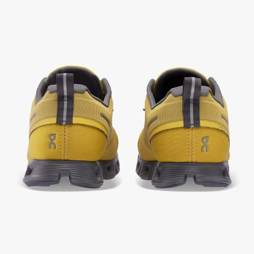 On Cloud Shoes Canada Men's Cloud 5 Waterproof-Mustard | Rock