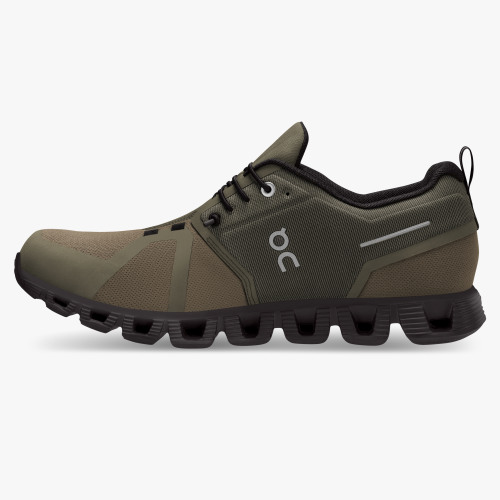 On Cloud Shoes Canada Men's Cloud 5 Waterproof-Olive | Black