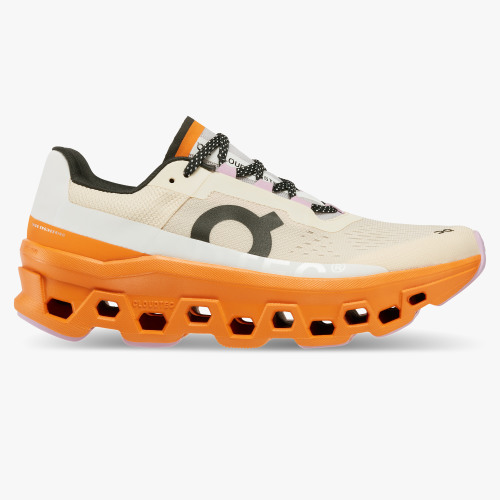 On Cloud Shoes Canada Women's Cloudmonster Fawn|Turmeric