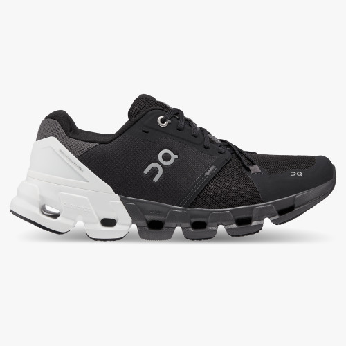 On Cloud Shoes Canada Women's Cloudflyer 4 Wide-Black | White