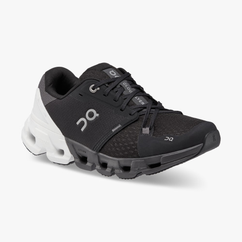 On Cloud Shoes Canada Women's Cloudflyer 4 Wide-Black | White