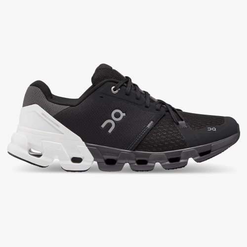 On Cloud Shoes Canada Men's Cloudflyer 4 Wide-Black | White