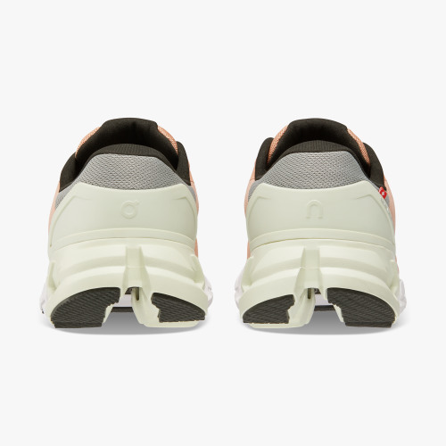 On Cloud Shoes Canada Women's Cloudflyer 4-Peach | Aloe - Click Image to Close