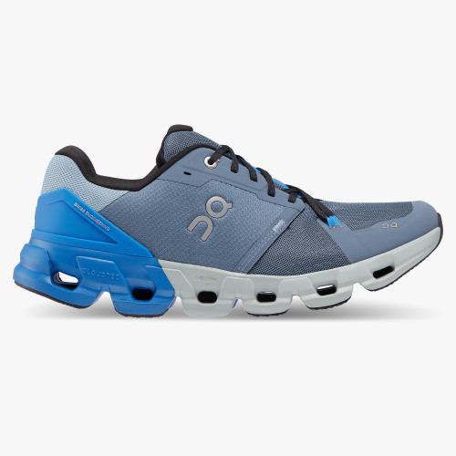 On Cloud Shoes Canada Men's Cloudflyer 4-Metal | Lapis