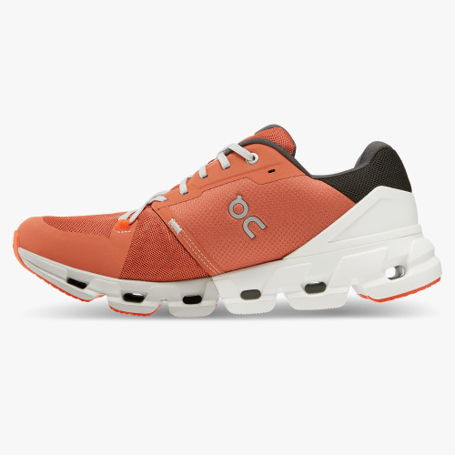 On Cloud Shoes Canada Men's Cloudflyer 4-Ginger | White