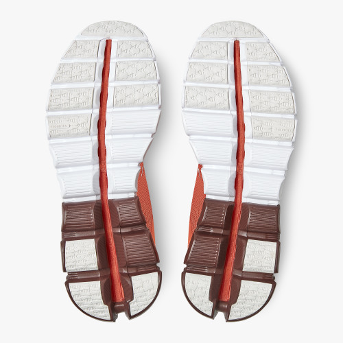 On Cloud Shoes Canada Women's Cloudflow-Rust | White