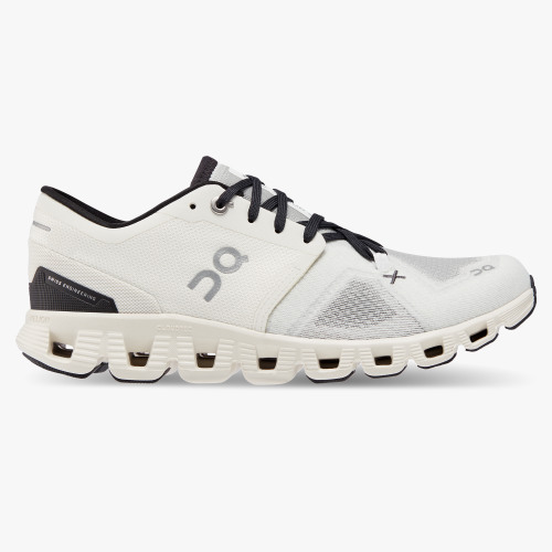 On Cloud Shoes Canada Women's Cloud X 3-White | Black