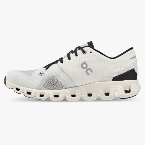 On Cloud Shoes Canada Women's Cloud X 3-White | Black