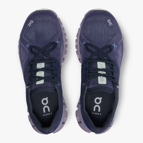 On Cloud Shoes Canada Women's Cloud X 3-Midnight | Heron