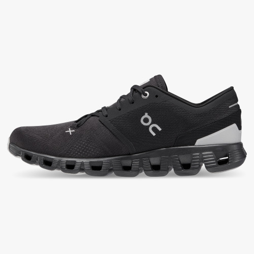 On Cloud Shoes Canada Men's Cloud X 3-Black - Click Image to Close