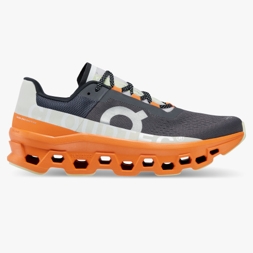 On Cloud Shoes Canada Men's Cloudmonster-Eclipse | Turmeric - Click Image to Close