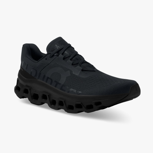 On Cloud Shoes Canada Men's Cloudmonster-All | Black - Click Image to Close