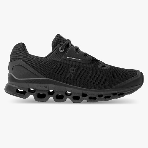 On Cloud Shoes Canada Women's Cloudstratus-Black