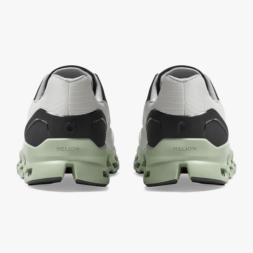 On Cloud Shoes Canada Men's Cloudstratus-White | Black