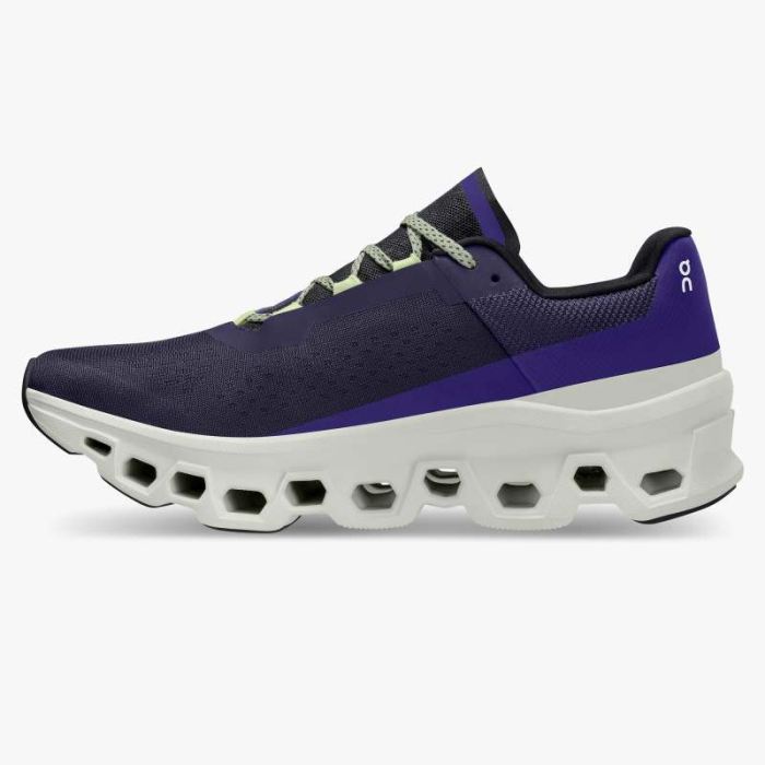 On Cloud Shoes Canada Men's Cloudmonster-Acai | Aloe - Click Image to Close