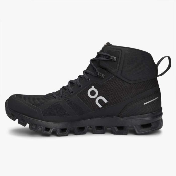 On Cloud Shoes Canada Women's Cloudrock Waterproof-All | Black - Click Image to Close