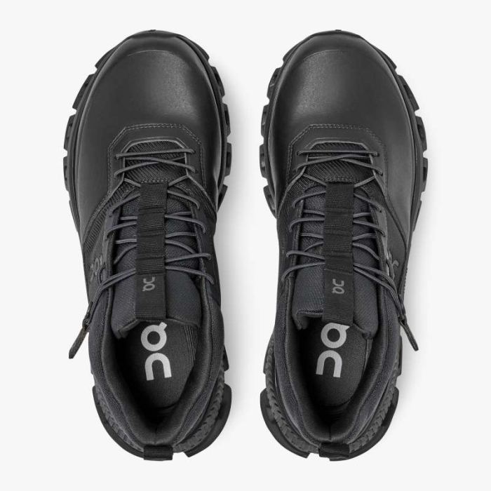 On Cloud Shoes Canada Women's Cloud Hi Waterproof-All | Black