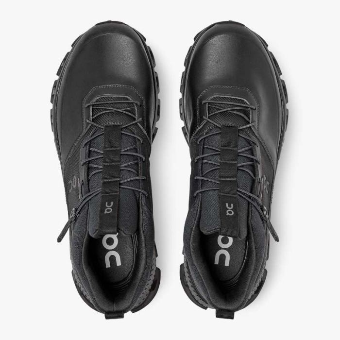 On Cloud Shoes Canada Men's Cloud Hi Waterproof-All | Black - Click Image to Close