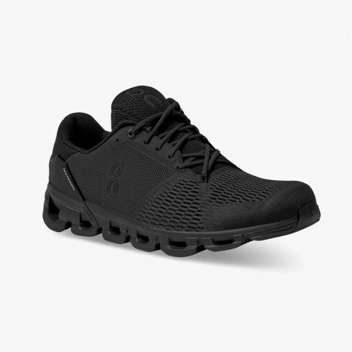 On Cloud Shoes Canada Men's Cloudflyer-All | Black - Click Image to Close