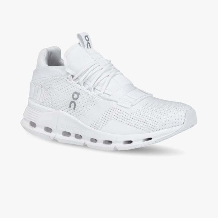 On Cloud Shoes Canada Women's Cloudnova-All | White