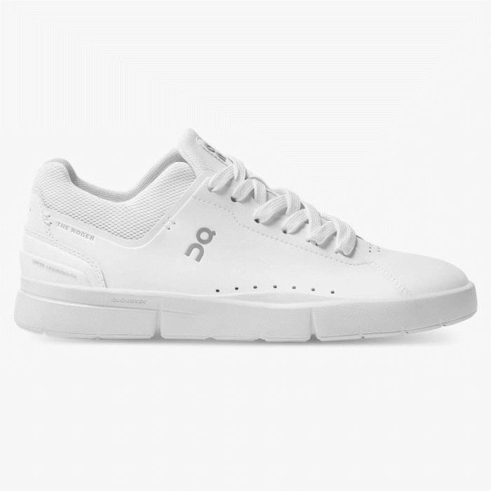 On Cloud Shoes Canada Women's THE ROGER Advantage-All | White - Click Image to Close